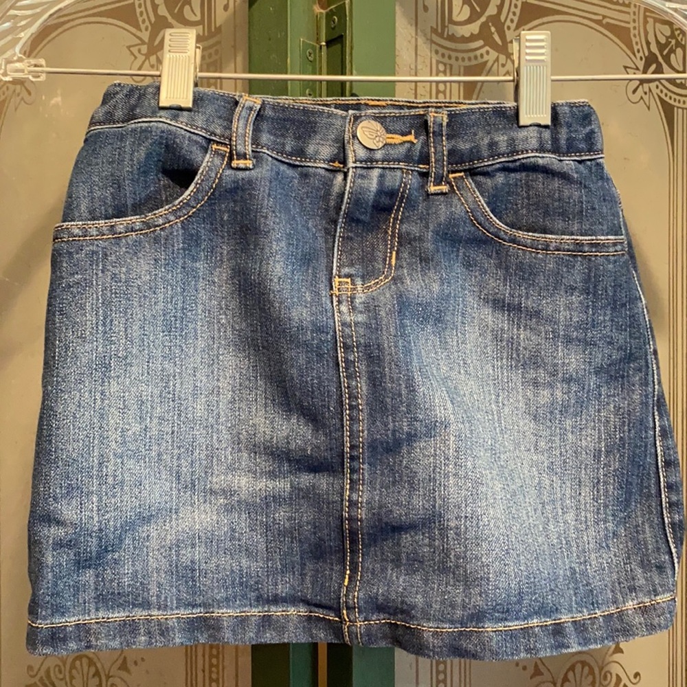 Children’s Place denim skirt sz 6x/7
